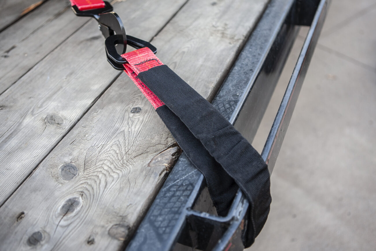 2" x 30" Axle Strap w/ D-Rings, USA Made - Image 4