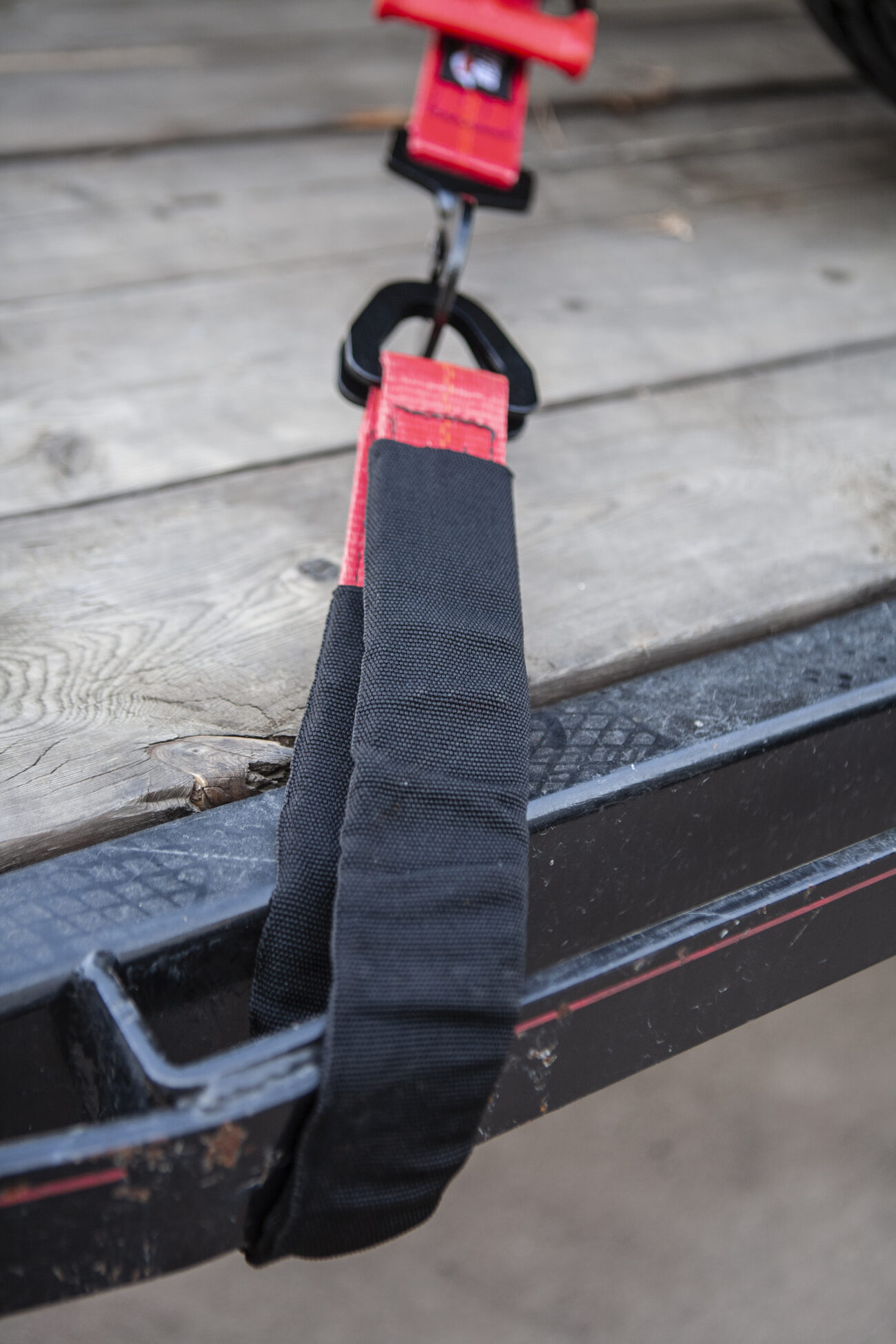 2" x 30" Axle Strap w/ D-Rings, USA Made - Image 3