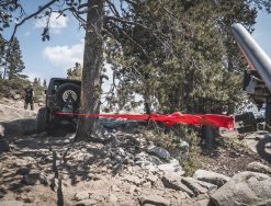 Big Daddy Weavable Recovery Rope on Jeep