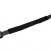 2 Inch Axle Strap with D Rings - Black