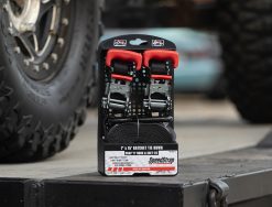 SpeedStrap 1in x 15ft Ratchet Tie-Downs with Soft-Tie - 2 Pack