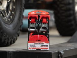 SpeedStrap 1in x 15ft Ratchet Tie-Downs with Soft-Tie - 2 Pack
