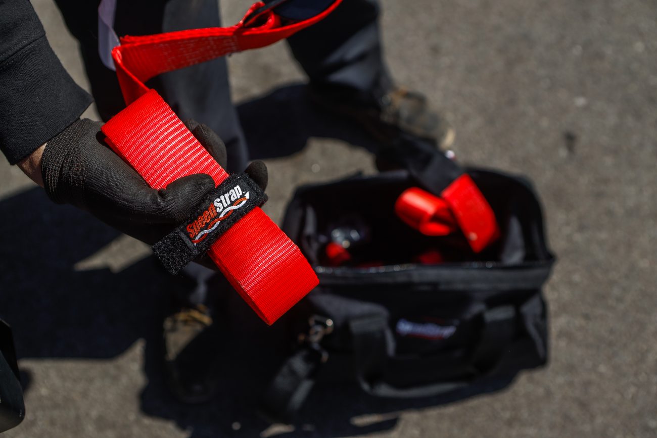 SpeedStrap 2" Ratchet Tie Down with Twisted Snap Hooks