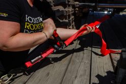 Ratchet Tie Down with Twisted Snap Hook Mechanism