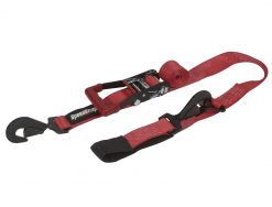 SpeedStrap 2in x 10ft Ratchet Tie-Down with Axle Wrap- Red
