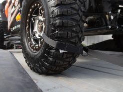 SpeedStrap Ultimate UTV Tire Bonnet Kit on Wheel