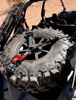 3 Point Spare Tire Tie Down Swivel Hook on Tire