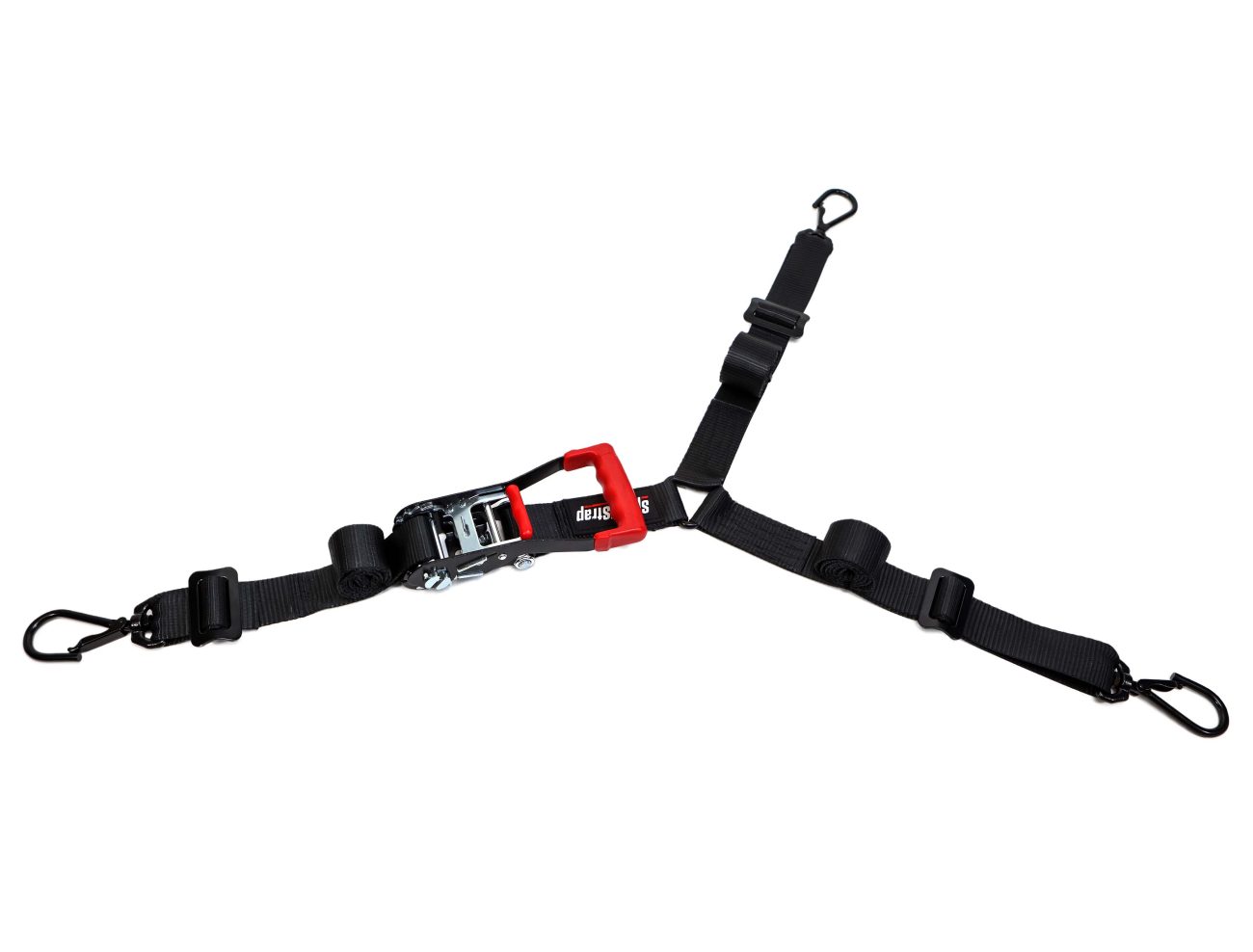 SpeedStrap 2" Heavy Duty 3-Point Spare Tire Tie-Down with Swivel Hooks for Jeeps, Trucks, Pre-Runners, and Buggy's