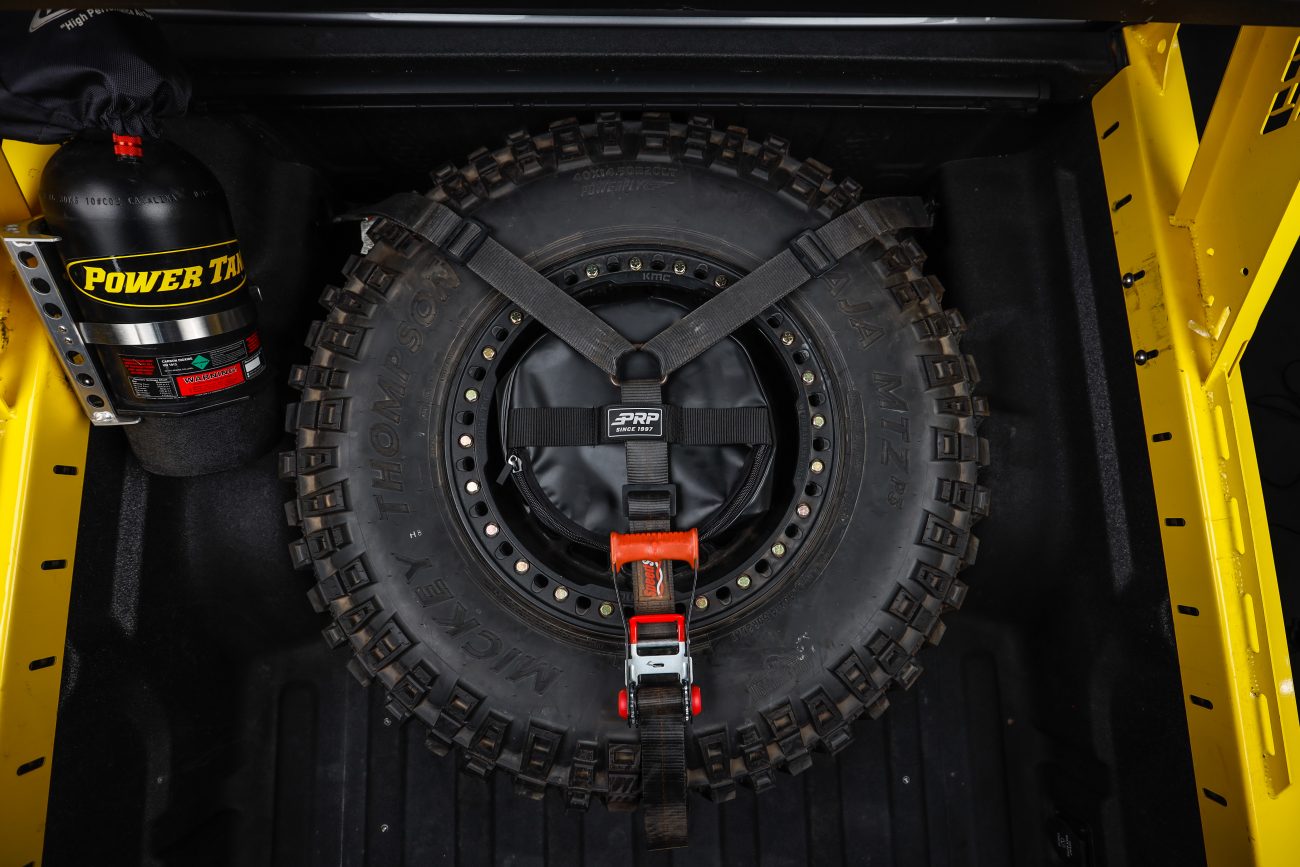 3 Point Spare Tire Tie Down