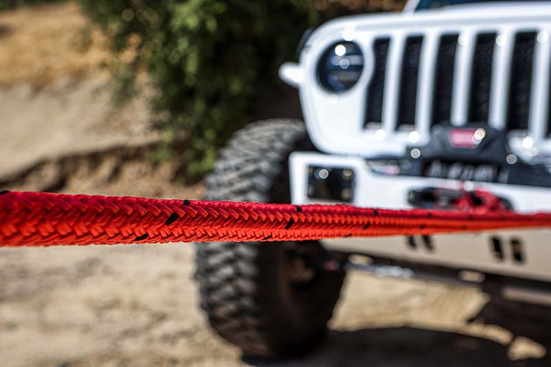 Kinetic Recovery Rope for Jeep