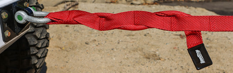2 inch Heavy Duty Big Daddy Tow Strap for Jeep Car Truck