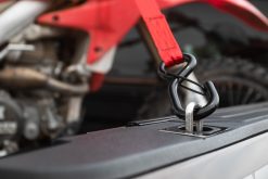 BullRing Gunmetal Retractable Tie Down Anchor for Dodge Ram and Toyota Tundra