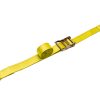 BullRing 2" x 12' Ratchet Tie-Down with E-Tracks Ends for Ford Trucks