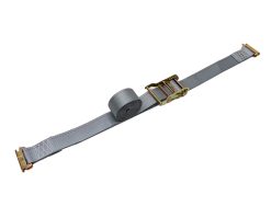 BullRing 2" x 16' Ratchet Tie-Down with E-Tracks Ends for Ford Trucks