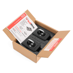 Gunmetal Flush Fit Tie Down Anchor Packaging