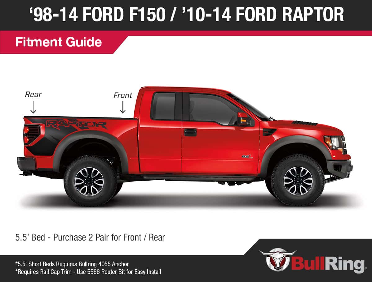 98 - 14 Ford F150 and 10 - 14 Ford Raptor Fitment