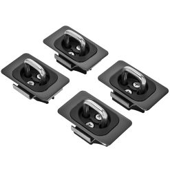 6068 5066 Gunmetal Flush Fit Retractable Tie Down Anchors