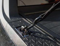 Gunmetal Flush Finish Retractable Tie Down Anchors