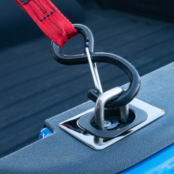 6068 5066 Gunmetal Flush Fit Retractable Tie Down Anchors