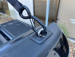 Raised Fit Retractable Tie Down Anchors Installed