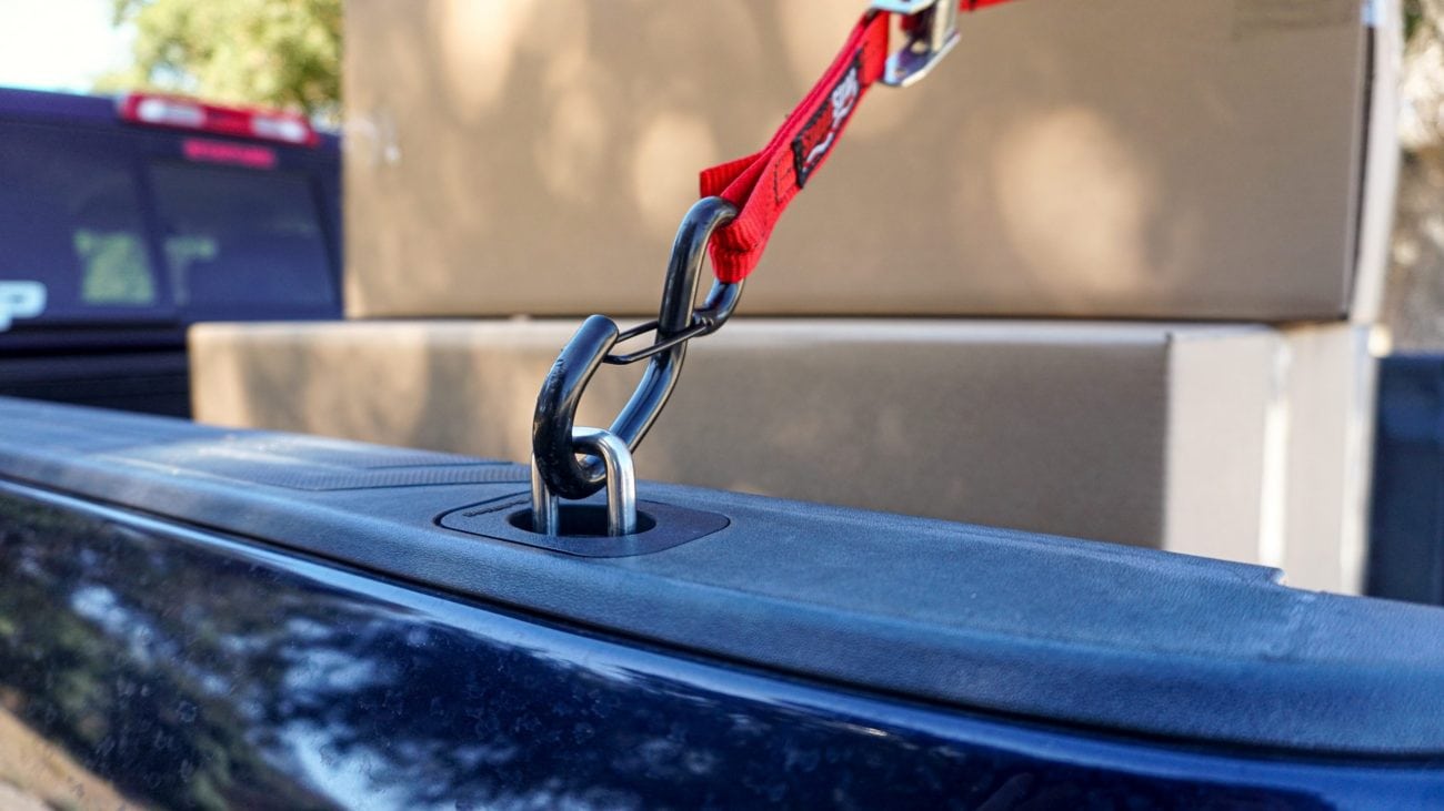 BullRing Retractable Tie Down Anchor Snap