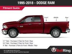 BullRing 4001 XT Tie-Down Anchor 1995 - 2018 Dodge Ram Fitment
