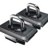 Bullring 5070 Retractable Truck Bed Tie-Down Anchors (Pair)