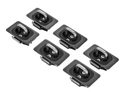 6068 5066 Gunmetal Flush Fit Retractable Tie Down Anchors