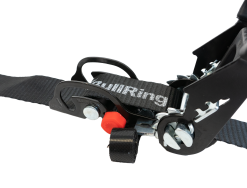 BullRing 1.25" Sliding Ratchet Tie Down - Black